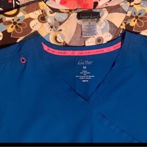 Koi, Cherokee Flexibles Scrub Top Lot Sz M